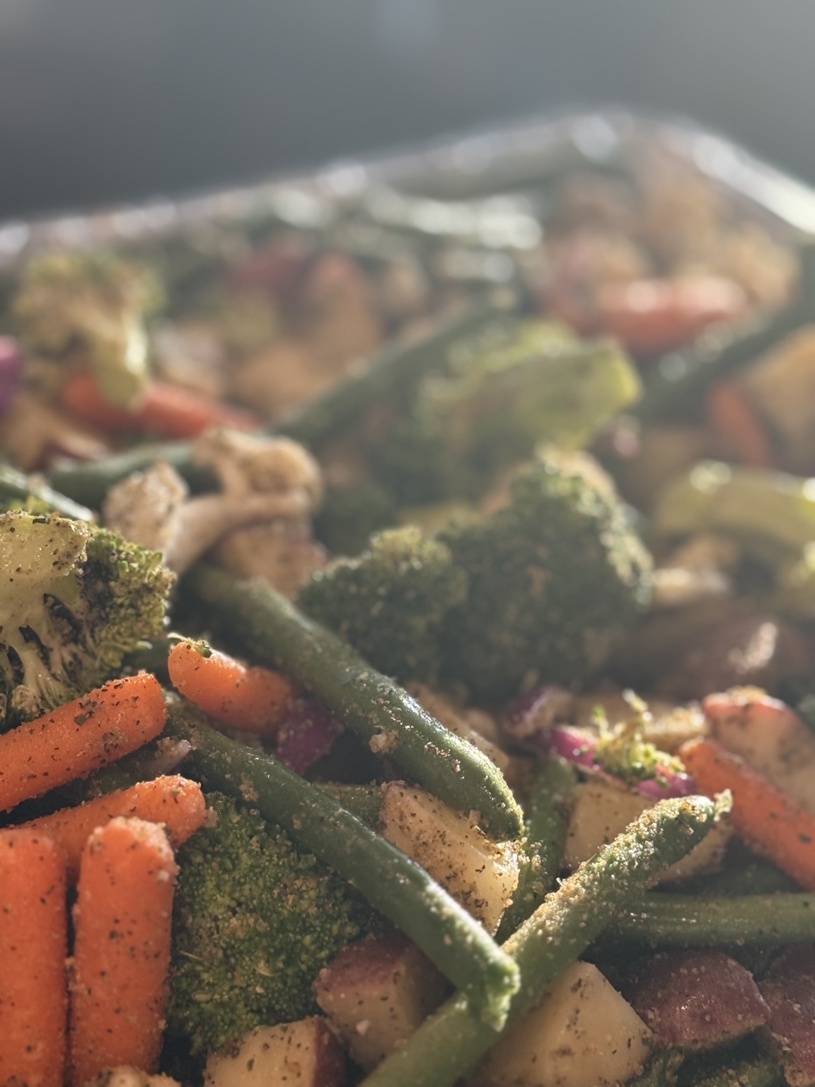 Roasted vegetables